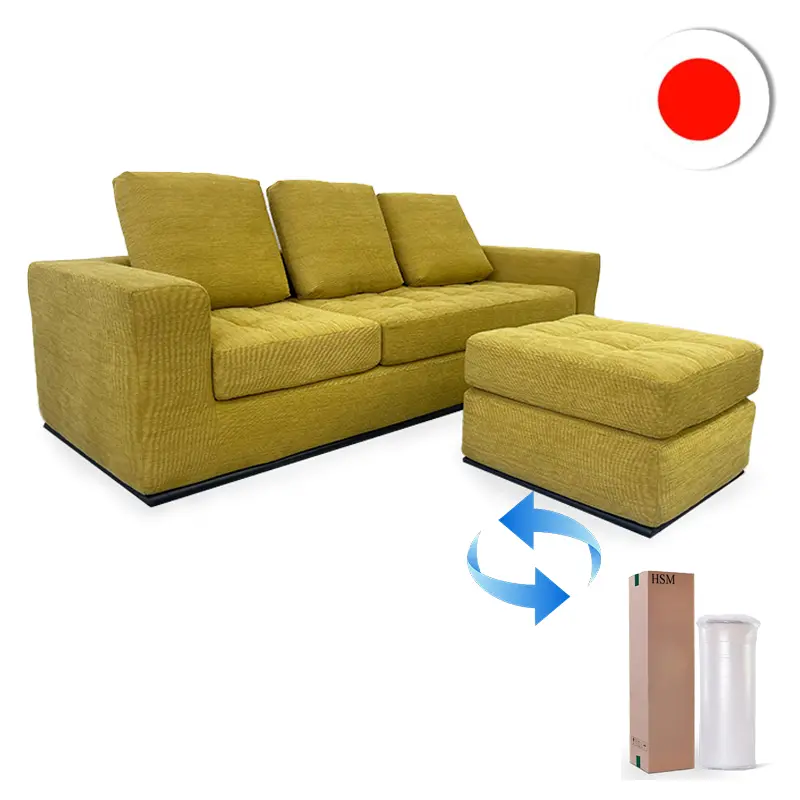 japan-metal base-compression sofa