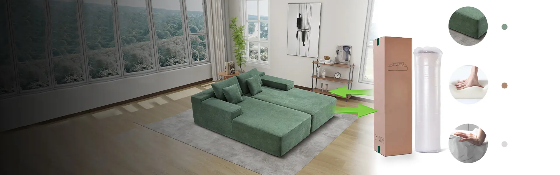 Compression Sofa