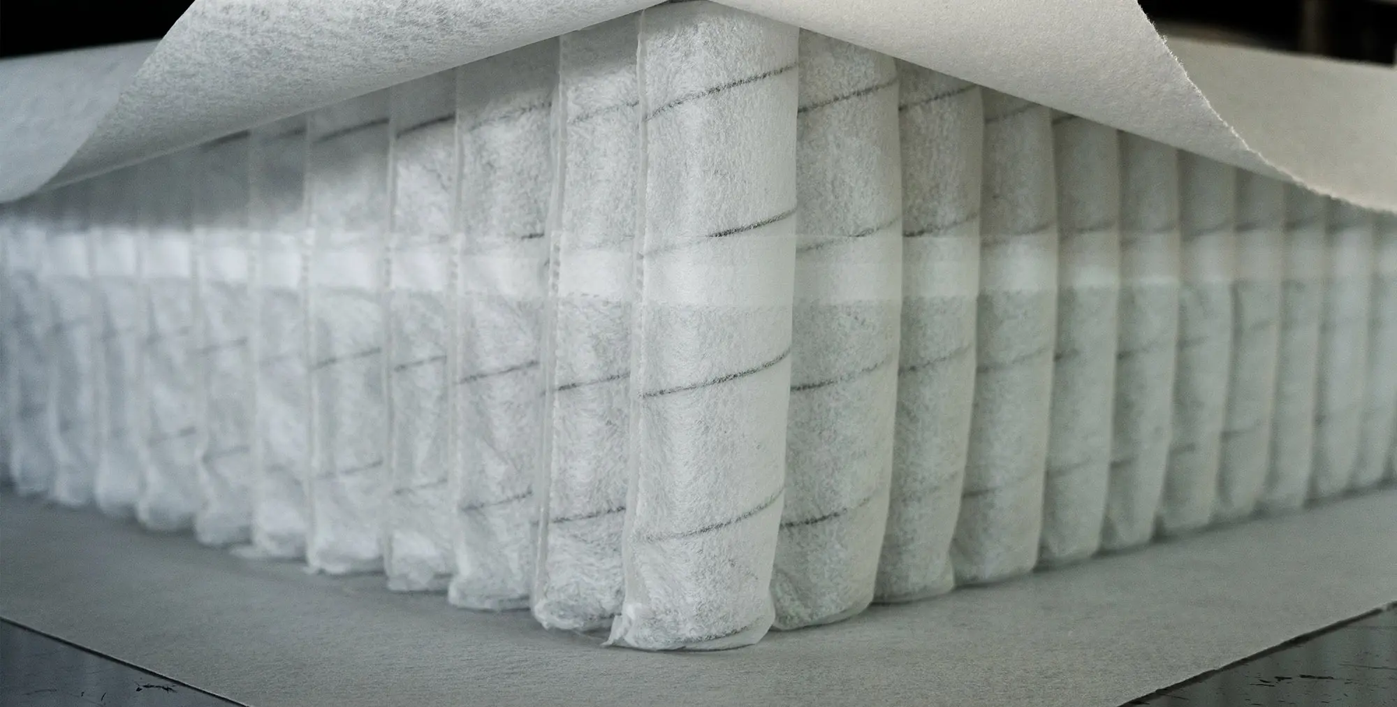 Stronger support, breathability, no collapse, more springy