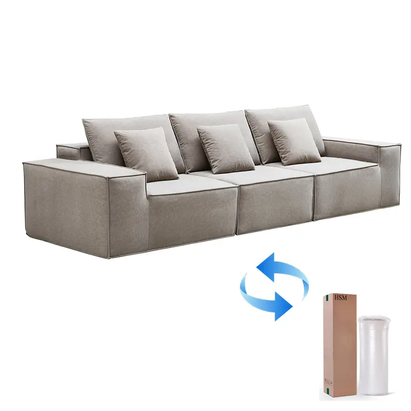 HSM-9303 compress spring sofa