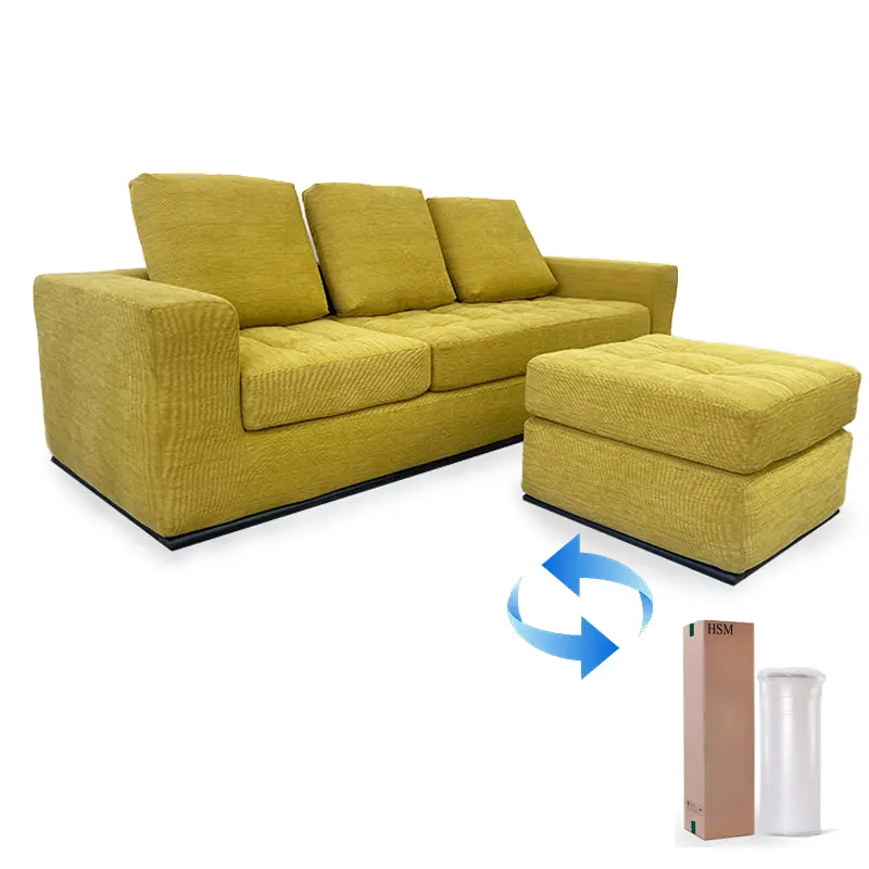 metal base-compression sofa