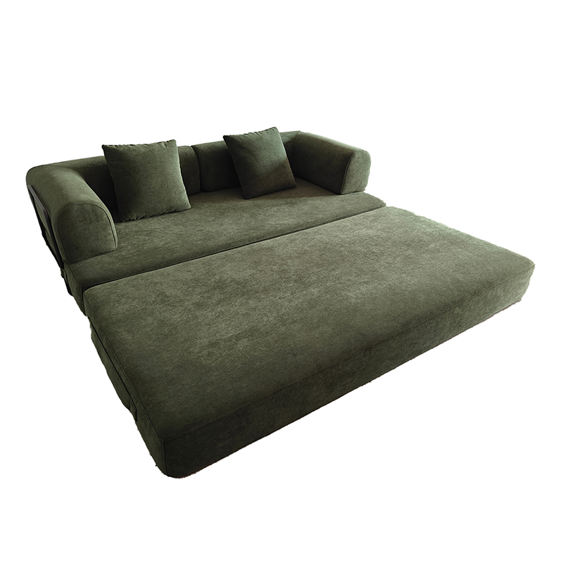 Modern compression sofa foldable sofa bed with ...